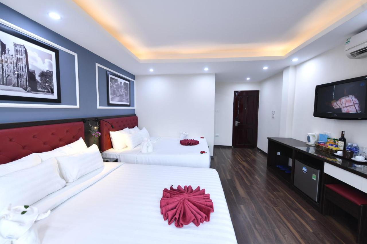 Hanoi Elpis Grand Hotel Buitenkant foto