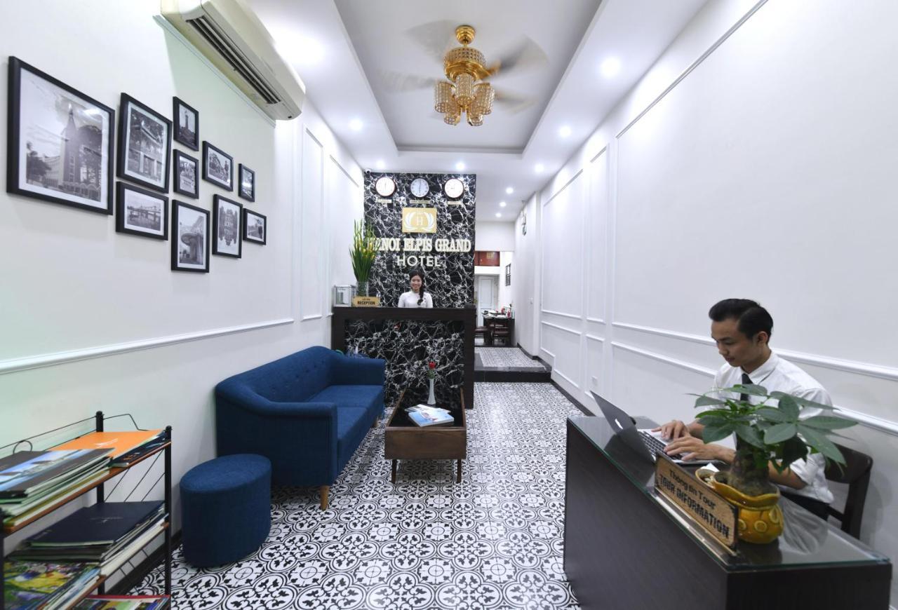 Hanoi Elpis Grand Hotel Buitenkant foto